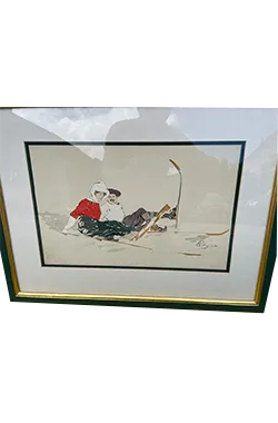 Gravure encadrée